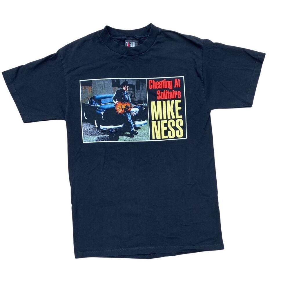 Vintage 90s Mike Ness T- Shirt Social Distortion Punk Rock Folk Americana Band M
